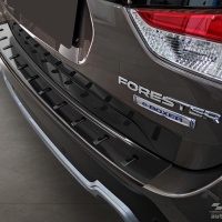 Kryt prahu zadních dveří nerez černý Strong Edition Subaru Forester V -- rok výroby 2018-24 Kryt prahu zadních dveří nerez černý Strong Edition Subaru Forester V -- rok výroby 2018-24