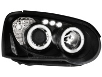 Přední světla Subaru Impreza 02-05 Angel Eyes černé Přední světla Subaru Impreza 02-05 Angel Eyes černé