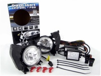Sv�tlomety pro denn� sv�cen� (Angel Eyes krou�ek) + mlhovky Subaru Forester II Facelift -- rok v�roby 2006-08